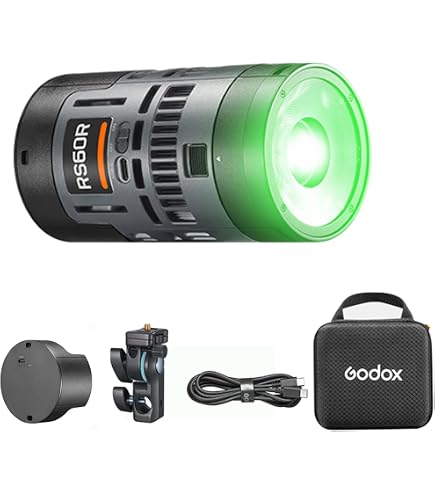 Amazon | GODOX KNOWLED MS60R 60W フルカラー LEDライト LumenRadio