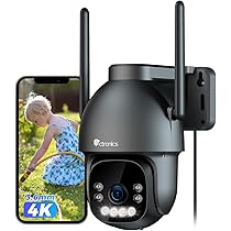 Amazon.co.jp: Ctronics 4k 防犯カメラ 屋外 5GHzWi-Fi 人/ペット/車両