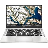 2020 HP 高性能 Chromebook 14インチ FHD 1929x1080 - Intel Celeron N4000 - 4GB メモリ - 32GB eMMC - ナチュラルシルバー