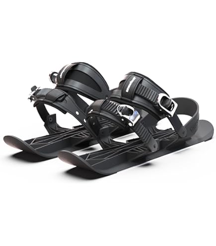 Amazon | スノーフィート - [ Snowfeet ] 雪用の小さな短いスキー