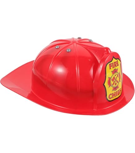 Amazon.co.jp: TAIYANBESTT子供消防士ヘルメット消防士帽子ファンシー