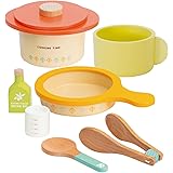 はじめてのおままごと おなべ&フライパンセット マグネット 木のおもちゃ ままごと ウッディプッディ
