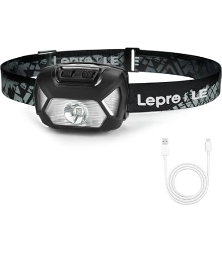 LEDヘッドライト IPX6防水 充電式 Amazon.co.jp: Cocdov ヘッドライト 充電式 40ℊ超軽量 IPX6防水 IR