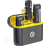 2023DGP金賞-「技適認定済み」Hollyland Lark C1-ピンマイク-ワイヤレスマイク-マホ外付けマイク iPhone・iPad用ワイヤレスマイク【Apple MFi認証取得・8時間連続収音 ・ノイズキャンセリング・デュアルチャンネル対