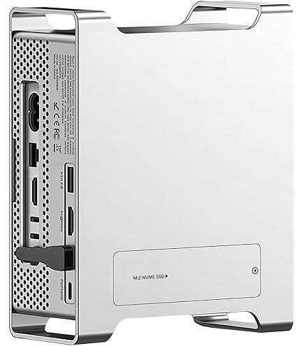 Wokyis M5 Retro Docking Station for Mac Mini M4, 5