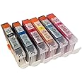 ベルカラー キャノン (CANON) 互換カートリッジ BCI-3E BCI-6 PIXUS 9900i PIXUS 9100i 6色セット