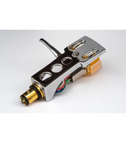 Titanium Plated Headshell, Mount, Cartridge And