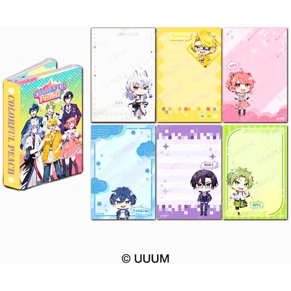 Amazon.co.jp: カラフルピーチ パタパタメモ(6) : 文房具・オフィス用品