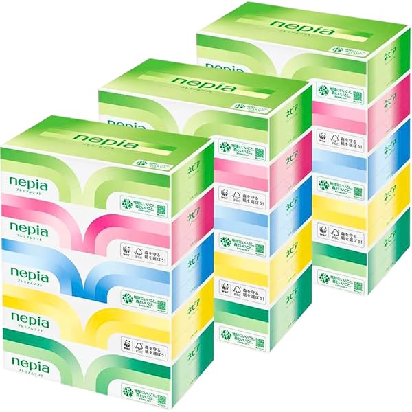 Amazon.co.jp: ネピア ティシュ300枚 5箱 120入（600箱） ＊業務