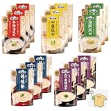 おかゆ 5種類各3個 セット (参鶏湯風 中華風 海鮮風 かつお醤油 鶏塩)