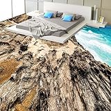 lhdlilyレストランホテルWashroom水彩スタイルSeaside ReefフローリングPainting防水床壁紙壁画 LHDLily-561616981-10146