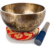 【最高峰】高級金 満月の輝フルムーンシンギングボウル C 18cm 1072g ムーンボウル (満月の夜に作られた特別なシンギングボウル )22センチ