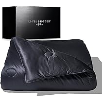 Amazon｜ヒツジのいらないかけ布団 -四季- ブラック (ブラック, ダブル