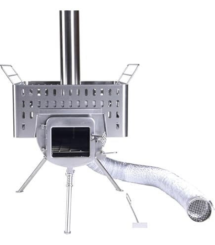 Amazon.co.jp: テンマクデザイン ウッドストーブサイドビュー [Mサイズ