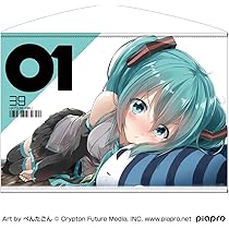 Amazon.co.jp: コスパ 初音ミク 初音ミク 横型B2タペストリー
