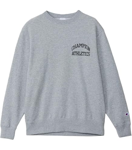 え*す様 新品 Champion メンズべ―シッククル―ネックスウェットシャツ Champion チャンピオン スウェット メンズ クルーネック