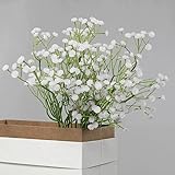 Amazon Asca 造花 カスミソウバンチ ホワイト 造花 オンライン通販