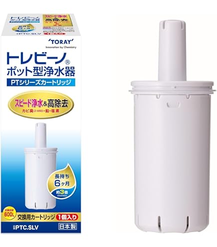 Amazon.co.jp: 東レ トレビーノ 浄水ポット (高速ろ過) 1.2L［縦横置き