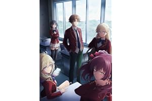 【Amazon.co.jp限定】ようこそ実力至上主義の教室へ 4th Season 2年生編1学期 第4巻(全巻購入特典：キャラクター原案・トモセシュンサク描き下ろしイラスト使用キャラファイングラフ 引換シリアルコード付) [Blu-ray]