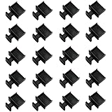 monofive MF-USB-TAB20B USB Port Connector Dustproof Protective Cover Cap (Pack of 20) with Knob