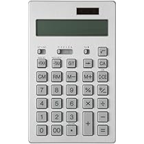 電卓m Amazon.co.jp: 無印良品 電卓 12桁・アルミ（BO‐192