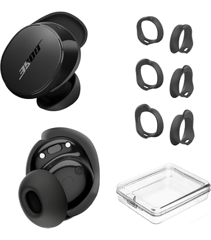 Amazon.co.jp: Bose QuietComfort Earbuds Fit Kit ブラック : 家電