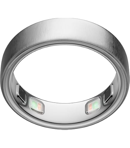 Amazon.co.jp: Oura Ring 4th Generation Smart Ring – Brushed Silver