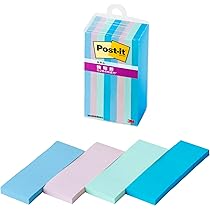 Post-it 強粘着 マルチカラー 付箋 15mm ☆[3Mジャパン] 粘着メモ Post-it＜ポストイット＞強粘着 マルチ