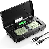 Amazon.co.jp: Powerextra NB-13L 互換バッテリー2個+充電器セット