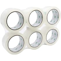 BOMEI PACK 1 Clear Adhesive Tape - Heavy Duty, 1x60 Yards, Waterproof & Residue-Free For Repairs - View #2