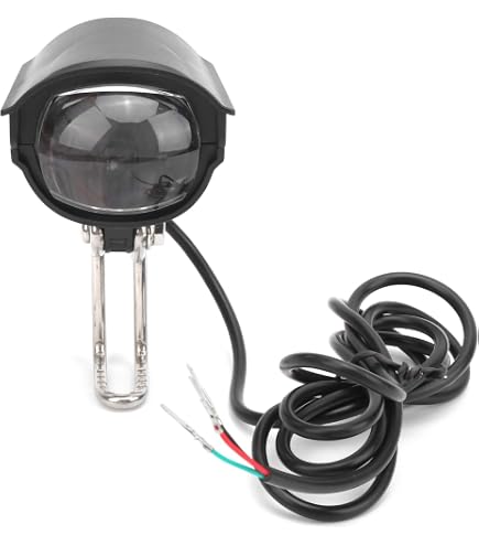 Amazon.co.jp: 電動自転車ヘッドライトEバイクヘッドランプ防水6V