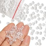 Odoria ドールハウス 偽の 氷 ミニチュア: 1/12スケール アイスキューブ 立方体 クリア 5mm 20g - ミニ リアルな 飲み物 キッチン レストラン DIY