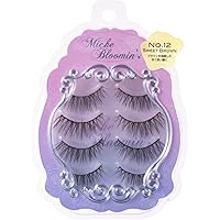 Amazon | ミッシュブルーミン つけまつげ アイラッシュ No