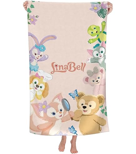 Amazon.co.jp: ダッフィー＆フレンズ バスタオル ダッフィー シェリー