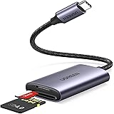 UGREEN USB-C SDカードリーダー SD 4.0 UHS-II SDXCカード 4K動画 高速転送 UHS-I/UHS-II 用 SDXC/SDHC/SD/MMC/RS-MMC/microSDXC/microSD/microSDHCなど u