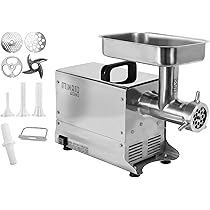 ミナトワークス 業務用PMM-12F 電動ミンサー 550W Amazon | ミナトワークス 業務用 ステンレス製 電動ミンサー PMM-12F