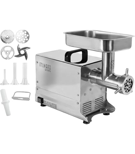 Amazon | ミナトワークス 電動ミンサー HMM-5専用 ミンサーヘッド