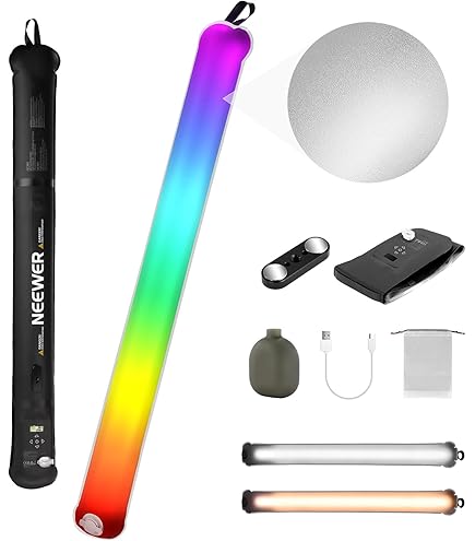 DF DIGITALFOTO Chameleon RGBWチューブライト Amazon.co.jp: 撮影用ライト,rgb led照明 DF DIGITALFOTO
