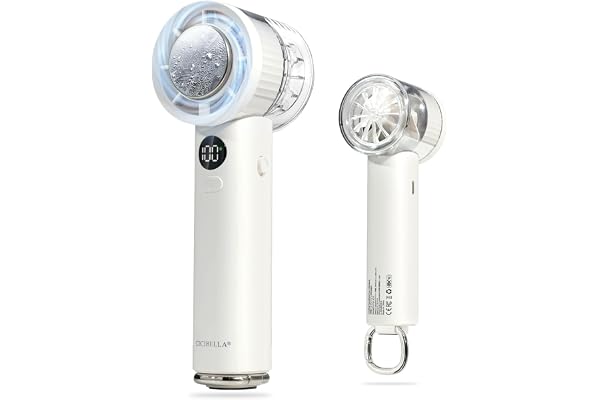 CICIBELLA ハンディファン 2026 冷却プレート 4Way冷却 ハンディファンPRO シシベラ 携帯扇風機 約15000rpmの強力送風 -26℃瞬間冷感 90°角度調整 100段階風量調整 扇風機 ハンディ LED液晶 残量表示 Type-C対応