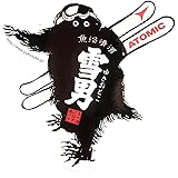 青木酒造 雪男のステッカー（雪男×ATOMIC）