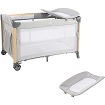 Amazon.co.jp: GU MODE ベビーベッド 多機能プレイヤード 折りたたみ