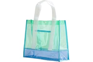[リンネ] プールバッグ キッズ 大人 ビーチバッグ ビニールバッグ スイムバッ…