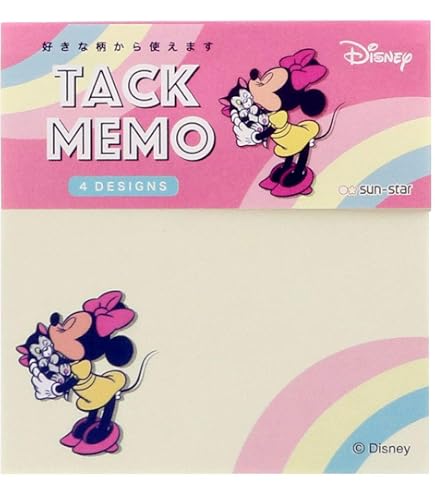Amazon.co.jp: ミッキー＆ミニー ふせん 付箋 アトラクションデザイン