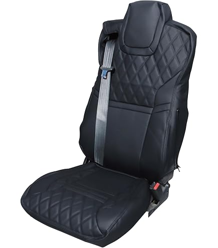 Amazon | シートカバー ファイブスターギガ H27.11- 黒/赤糸 595334