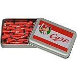 レザックス 広島東洋カープ 缶入りウッドティ レッド HCTE-0770