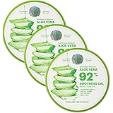NATURE REPUBLIC (ネイチャーリパブリック) モイスチャライジング アロエ スーディング ジェル 92％ (3個)
