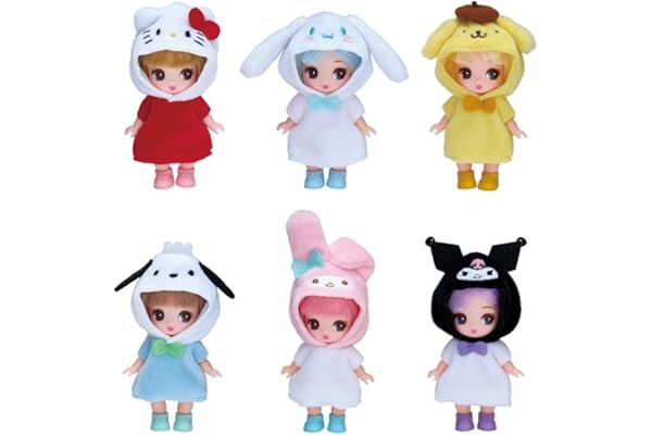 タカラトミー(TAKARA TOMY) リカちゃん ドール ぷちリカちゃん サンリオキャラクターズコレクション 着せ替え おままごと おもちゃ 3歳以上