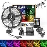 LED Concepts Strip Lights Colored Led Rope Lights for Indoor and Outdoor Decoration Music Controlled