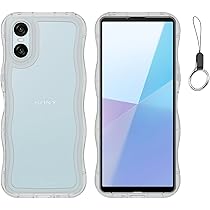 Amazon.co.jp: HILEGENER Xperia 10 VI かわいい ケース うねうね 耐 