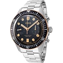 オリス　ORIS 手巻きアナログ時計 シルバー/ブラック ORIS オリス 腕時計 アーティックスGT クロノグラフ 01 674 7661